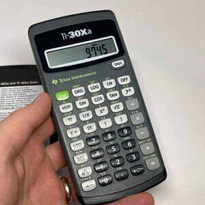 Texas Instruments TI-30xa Scientific Calculator With Cover Tested